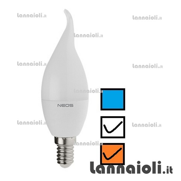 LAMPADINA LED E14 COLPO DI VENTO 4W-30W 