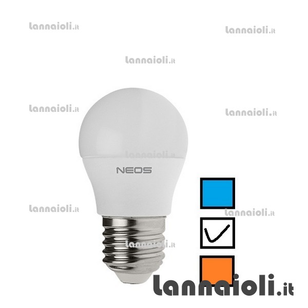 LAMPADINA LED E27 SFERA MINI 3-6W-25-40W 