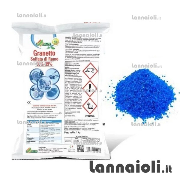 SOLFATO DI RAME GRANETTO 99% KG.1 