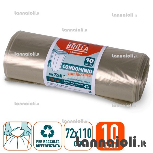 SACCHI X CONDOMINIO 70X110 PZ.10 