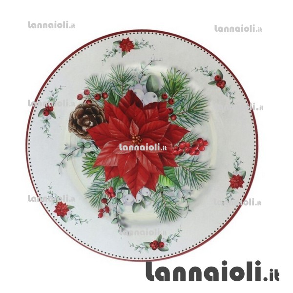 SOTTOPIATTO DECORATO CM.33 