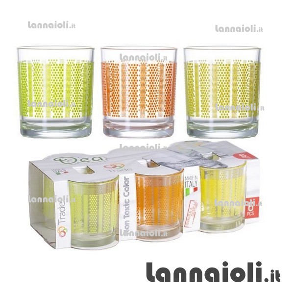 BICCHIERI PZ.6 DEA DOTS cerve