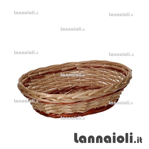 CESTO VIMINI  CM.30 OVALE 