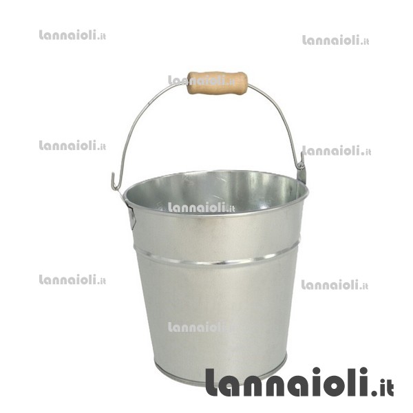 SECCHIELLO PORTAVASO ZINCO CM.13 SECCHIELLO PORTAVASO ZINCO CM.13