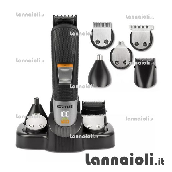 TAGLIACAPELLI REGOLABARBA SENZA FILI 5 TAGLI g3 ferrari