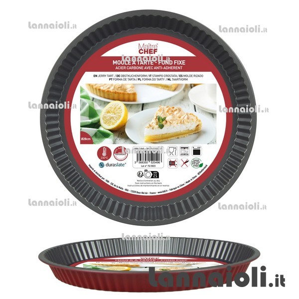 TORTIERA CROSTATA CM.28 