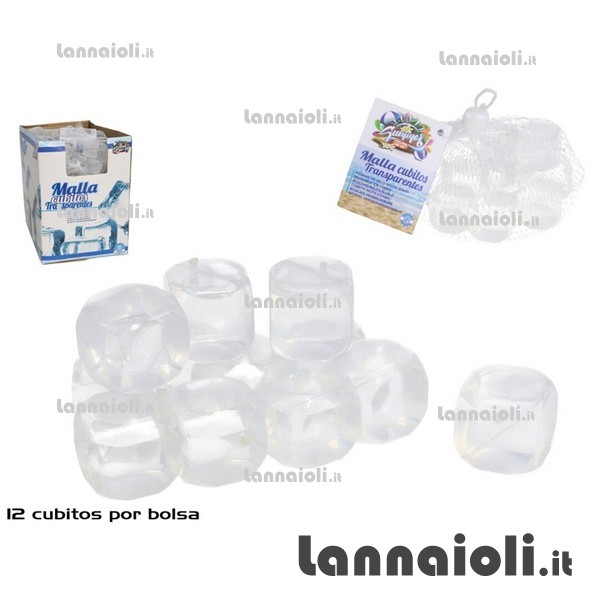 GHIACCIO CUBETTI RIUTILIZZABILI PZ.12 GHIACCIO CUBETTI RIUTILIZZABILI PZ.12