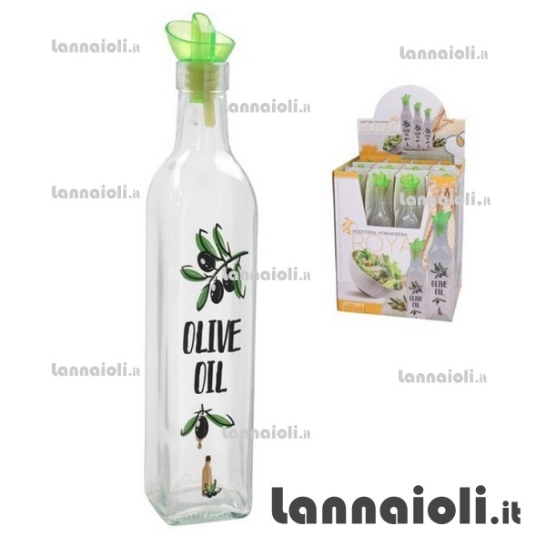 OLIERA VETRO C-TAPPO DOSATORE CL.50 OLIERA VETRO C-TAPPO DOSATORE CL.50