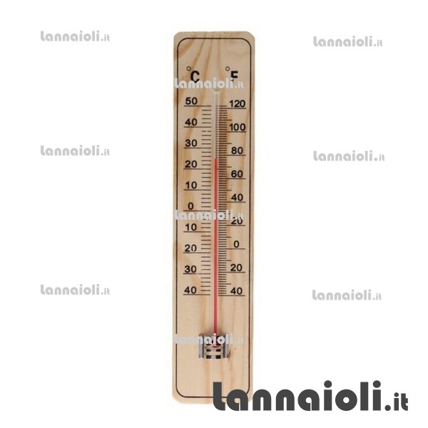 TERMOMETRO LEGNO CM.22 
