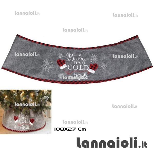 COPRI BASE PER ALBERO DI NATALE CM.108 COPRI BASE PER ALBERO DI NATALE CM.108