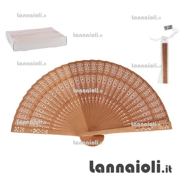 VENTAGLIO IN SANDALO C-CUSTODIA CM.22 VENTAGLIO IN SANDALO C-CUSTODIA CM.22