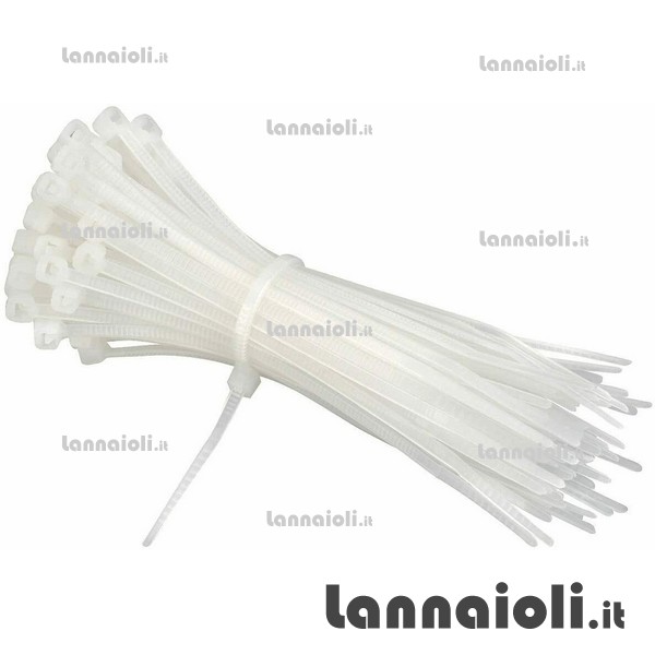 FASCETTE ELETTRICISTA CM.13 MM2.5 PZ.100 FASCETTE ELETTRICISTA CM.13 MM2.5 PZ.100