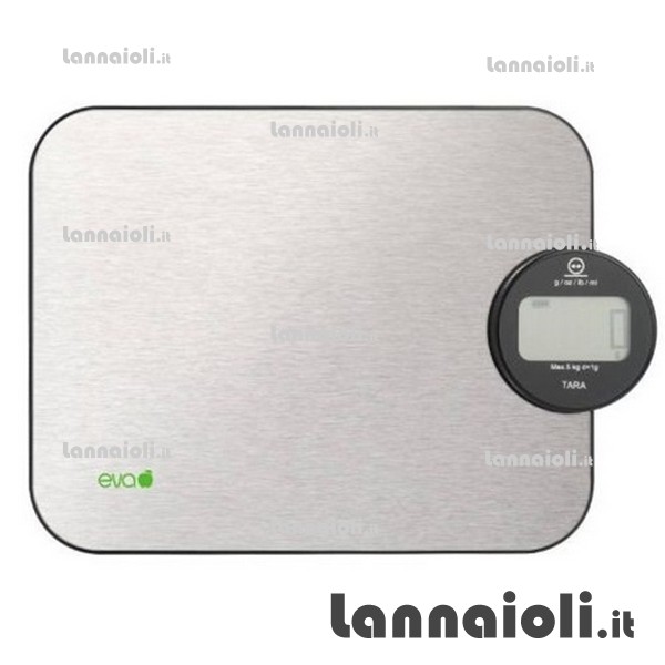 BILANCIA CUCINA ELETTR. KG.5 FREE BATTERY eva BILANCIA CUCINA ELETTR. KG.5 FREE BATTERY eva