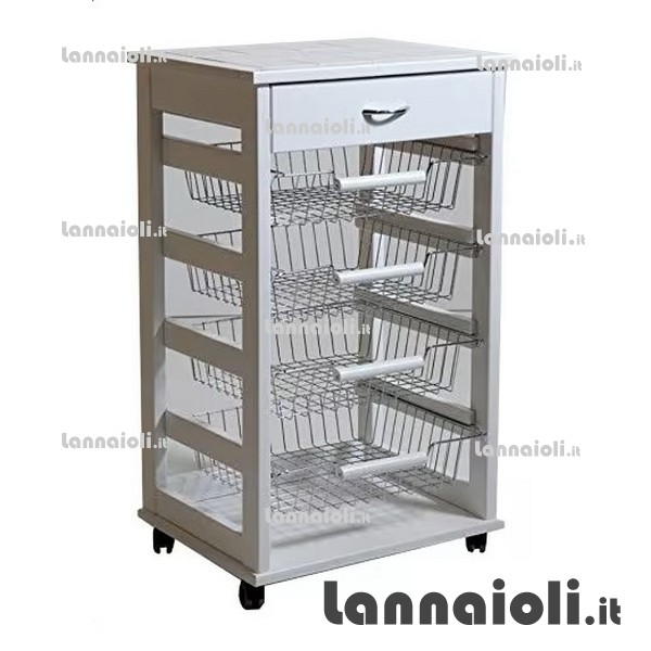 CARRELLO LEGNO C-MATT.CASSETTO BIA.FANG CARRELLO LEGNO C-MATT.CASSETTO BIA.FANG