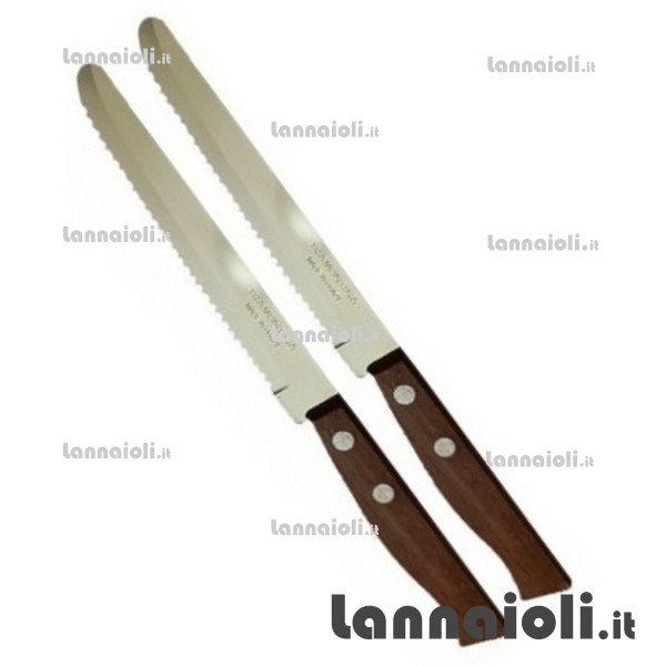 COLTELLI TRAMONTINA TAVOLA  PZ.2  M-LEGNO tramontina