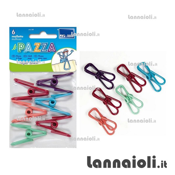 PINZE A MOLLA COLOR PZ.6 PINZE A MOLLA COLOR PZ.6