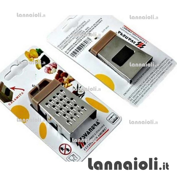 GRATTUGIA MINI 3 FACCE+CALAMITA CM.7 svanera GRATTUGIA MINI 3 FACCE+CALAMITA CM.7 svanera