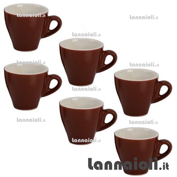 TAZZINE CAFFE' PZ.6 PORC.BIANCA  3162 